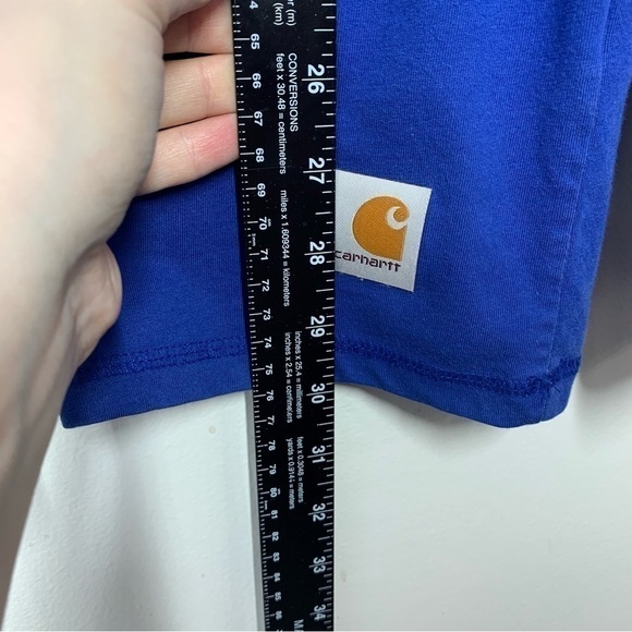 Carhartt Force Komatsu Blue
Lightweight 1/4 Quarter Zip Long
Sleeve Shirt Large - Picture 5 of 10